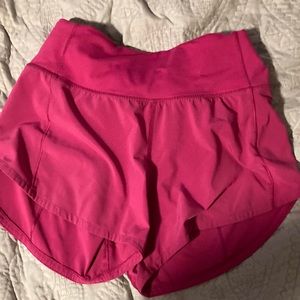Lululemon Speed Up shorts- Size 0